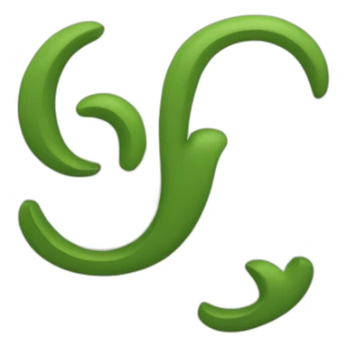 the letters GG sticker