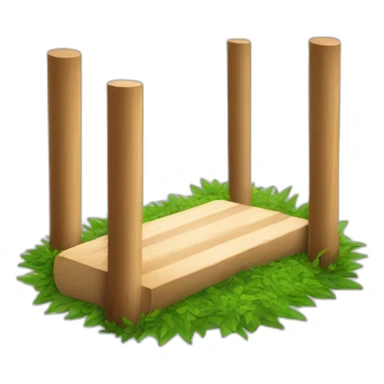 cricket  wicket stumps sticker