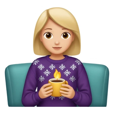 Me watching hallmark movies  sticker