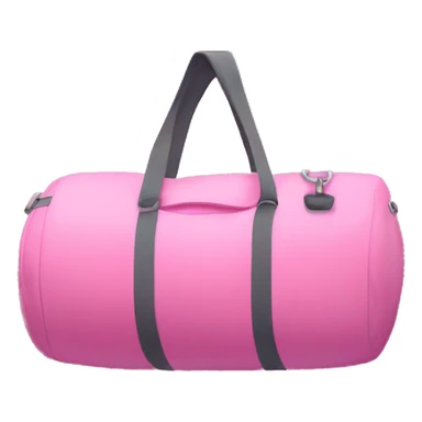 Pink gym bag  sticker