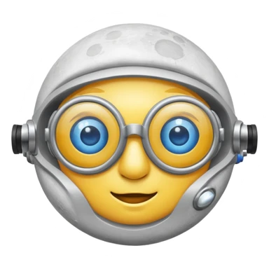 moon with lab goggles after potion blast sticker