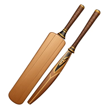 cricket bat emoji in text sticker