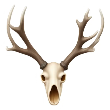 Antler sticker