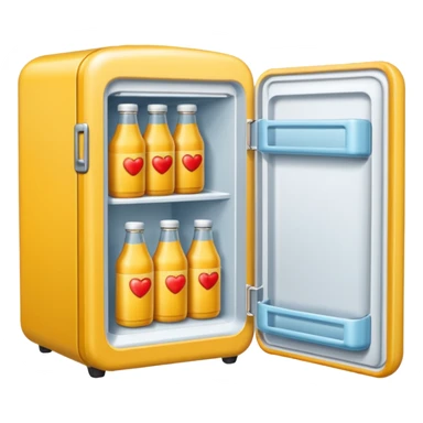 mini fridge sticker