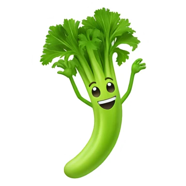 dancing celery  sticker