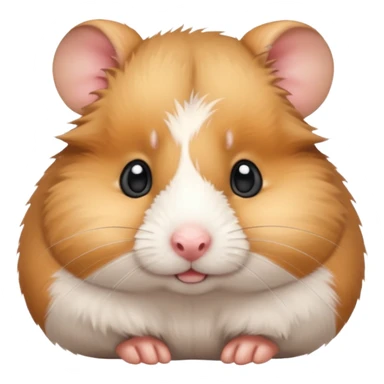 Cute hamster sticker