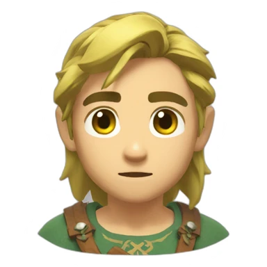 link breath of the wild sticker