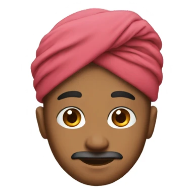 Turban sticker