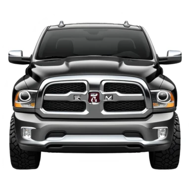 Newest model ram truck sticker