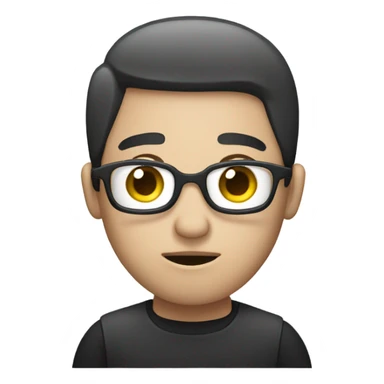 person looking at their phone sticker