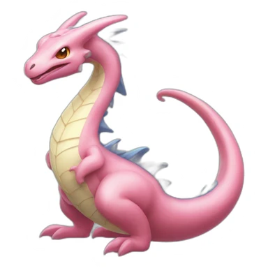 Combination dragonine milotic sticker