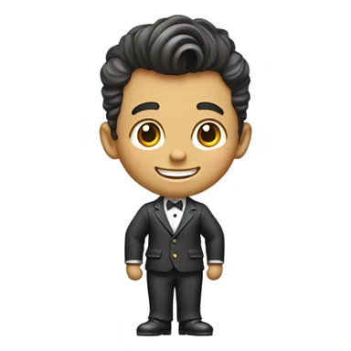 Teddy boy trickster  sticker