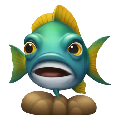 PEIXE COM RAIVA sticker