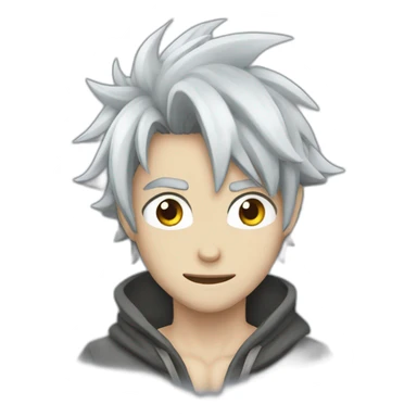 Grey fairy tail sticker