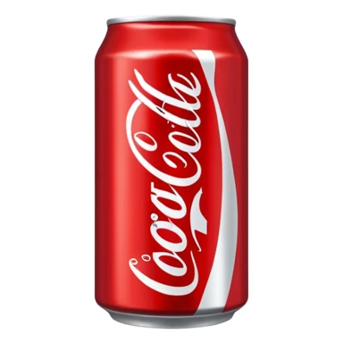 Coca cola can sticker