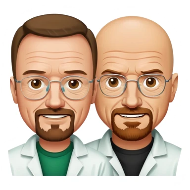 Walter white and jessy pinkman  sticker