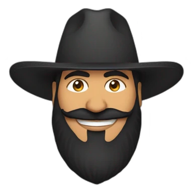 Jagmeet Singh wearing a sombrero sticker