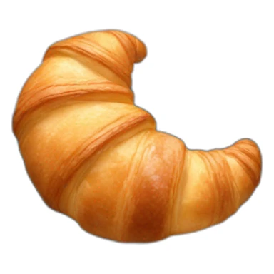 croissant eating croissant sticker