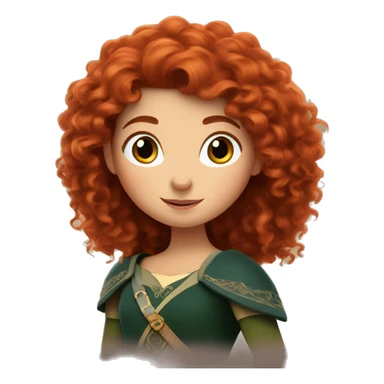 Merida Disney  sticker