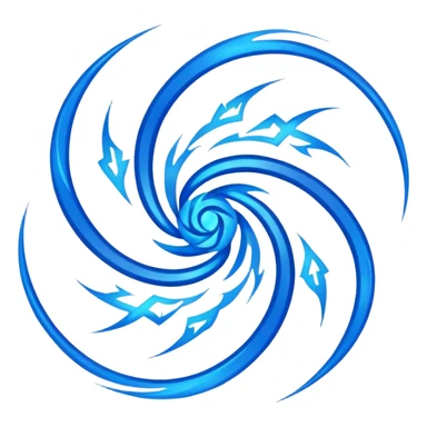 Wiz 101 casting sigil  inspired storm magic  sticker