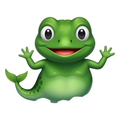 stingray pepe the frog sticker