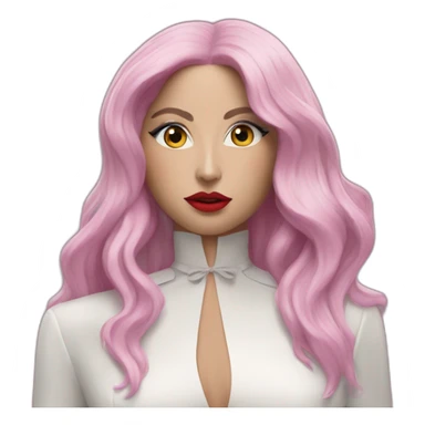 lady gaga stupid love music video sticker