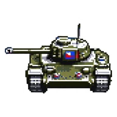 Russian tank sticker