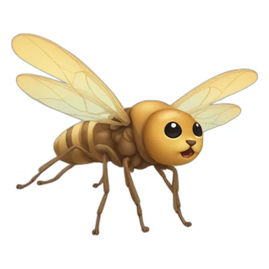 cat fly sticker