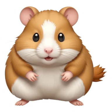 Hamster running sticker