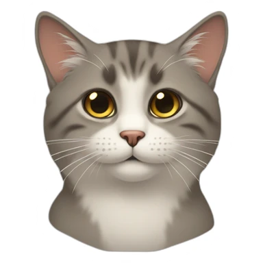 gato persa  sticker