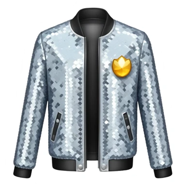 sparkling jacket sticker