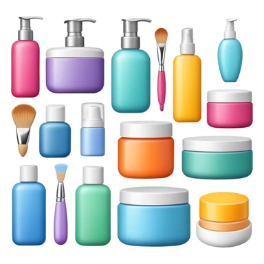 Personal care, care cosmetics sticker