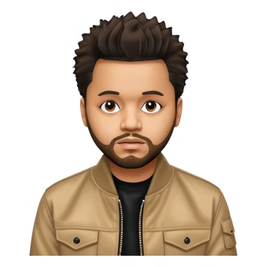 Hyperrealistic, vivid, ultra detailed sticker design of singer, songwriter, rapper, canadian celebrity, the weeknd, in 2019.
8k quailty, 5000x5000px, clean, smooth, ultra thin lines, no emoji icons, no emoji faces, isolated. Glossy appearance. sticker