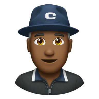 coach with a hat sticker