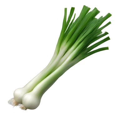 white gril spring onion sticker