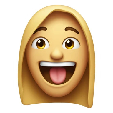 Fake laughing but actually crying sticker