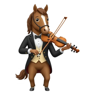 horse Musician sticker