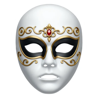 phantom of the opera mask sticker