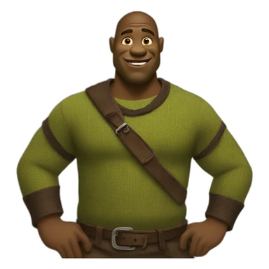 black-shrek sticker