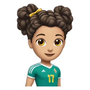 CR7 bailarina sticker