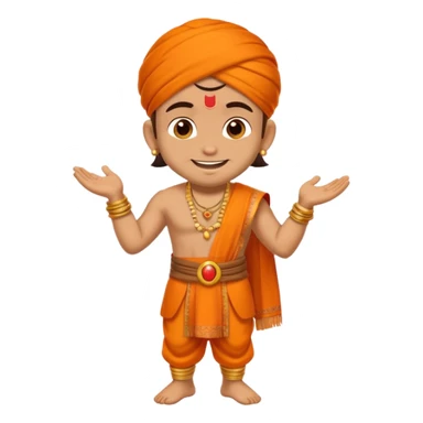Please make chota bheem emoji sticker