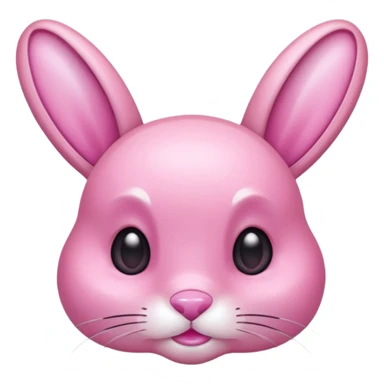  crystallized bunny that's pink sticker