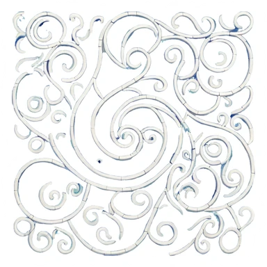 puzzled mystery pattern sticker