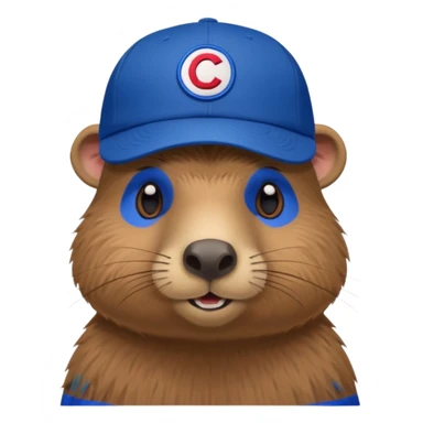 Capibara with a cruz azul cap sticker