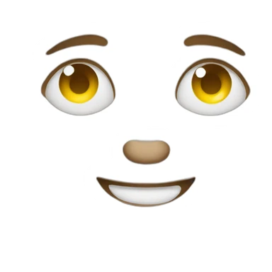 A wink emoji sticker