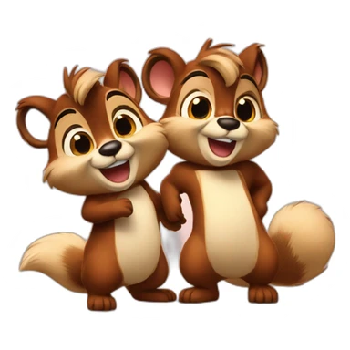 Chip and Dale sticker