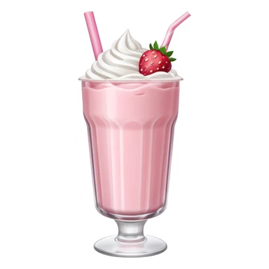 milkshake strawberry sticker