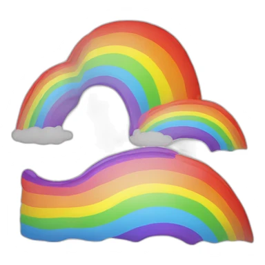 Regenbogen sticker