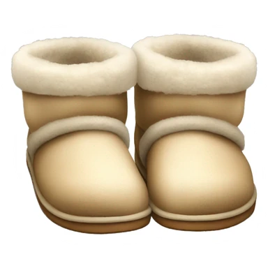 Cozy Uggs slippers  sticker