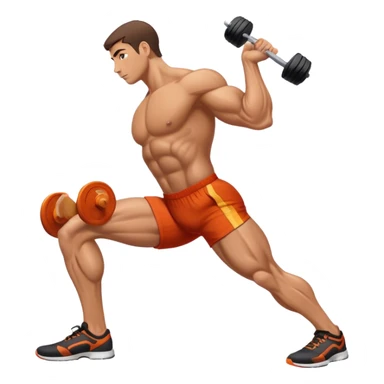 side-view tricep-pushdown sticker